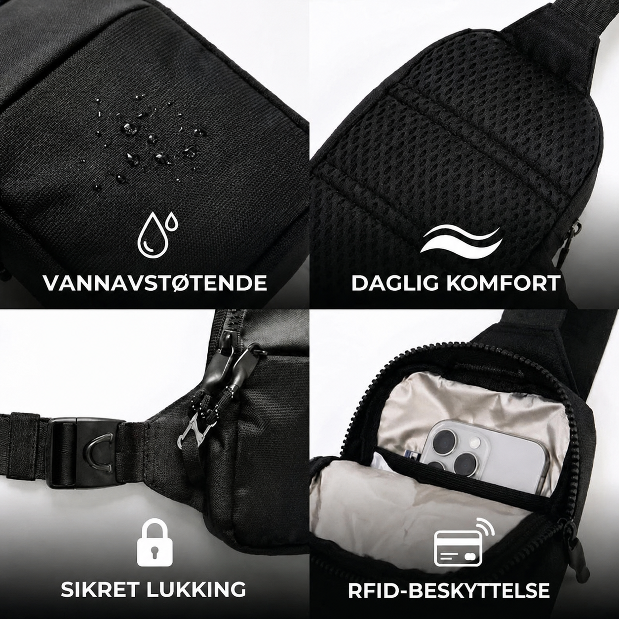 TravelGuard slingveske